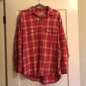 Farmstead oversized vintage washed cotton flannel